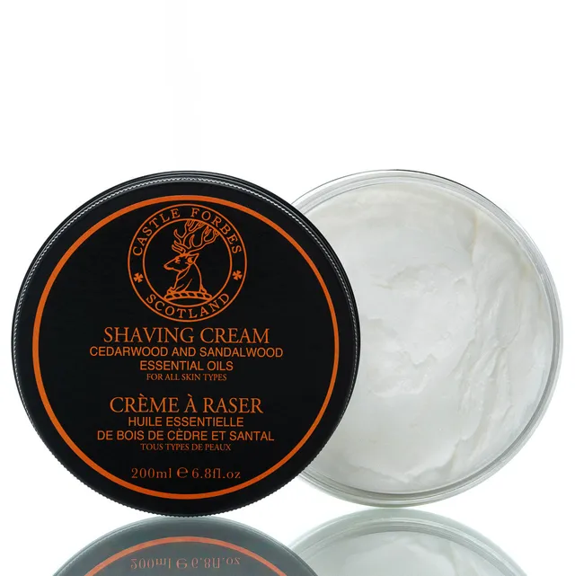 castle-forbes-cedar-sandalwood-rasiercreme-200-ml-holzig image 1