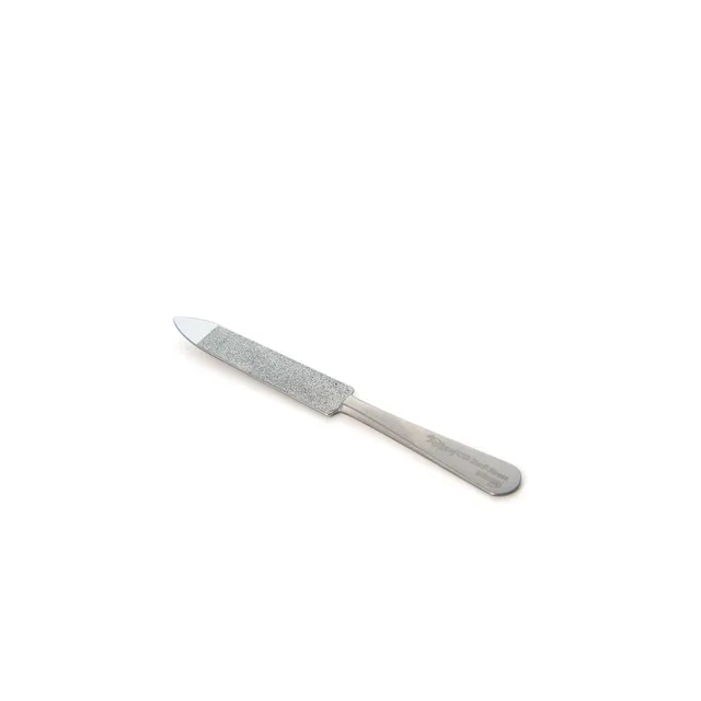 taylor-jermyn-street-saphir-nagelfeile-edelstahl-9cm-mit-lederh-lle image 1