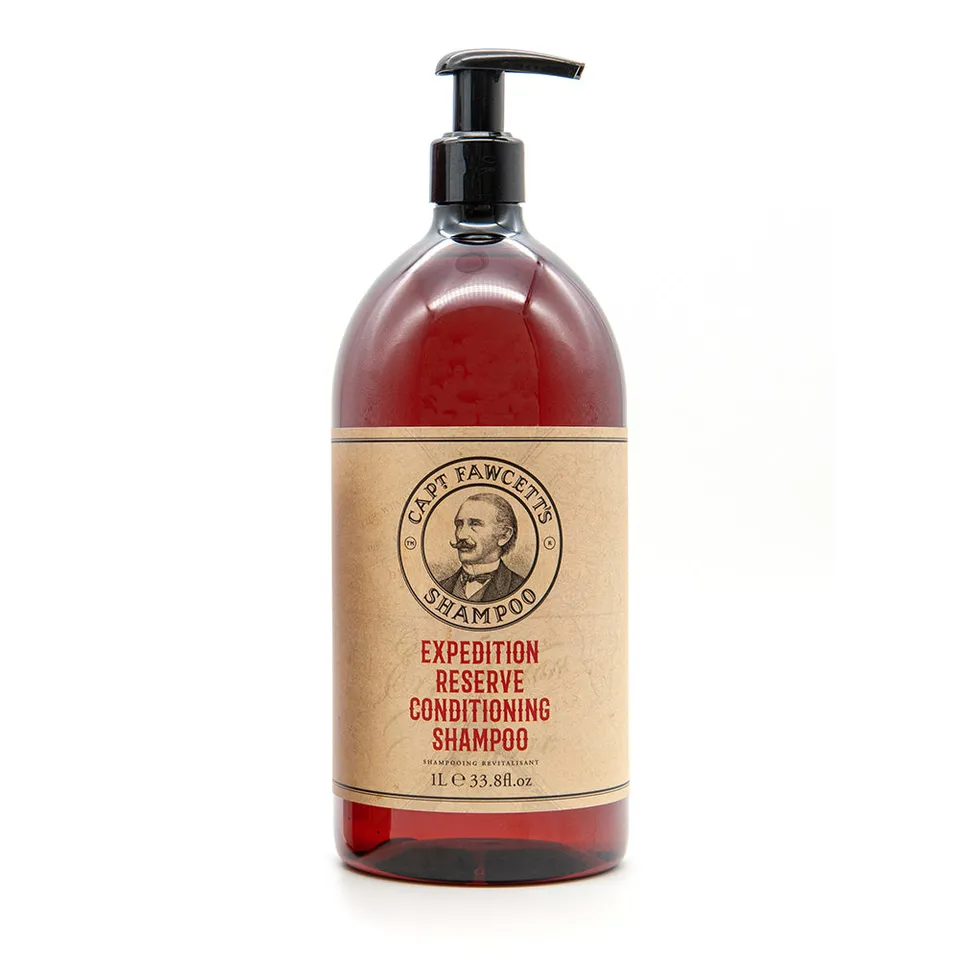captain-fawcett-expedition-reserve-shampoo-1l-f-r-barbershops-und-zuhause image 1