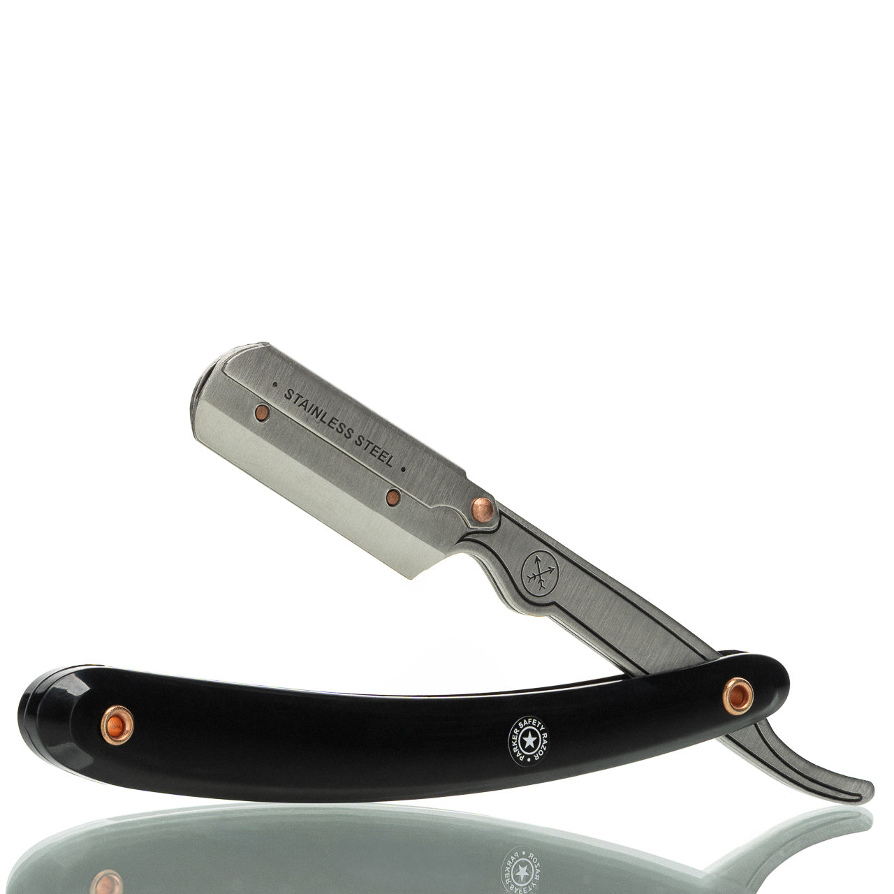 parker-33r-rasiermesser-schwarzer-griff-shavette image 2