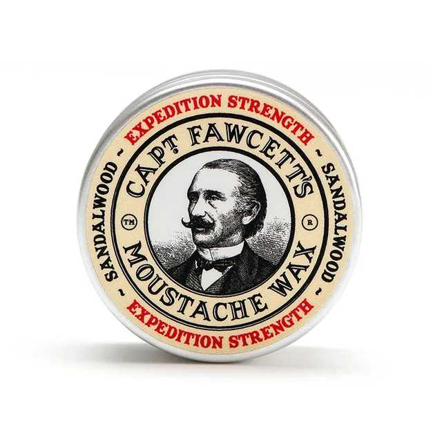 captain-fawcett-moustache-wax-expedition-sandelholz-starker-halt image 1