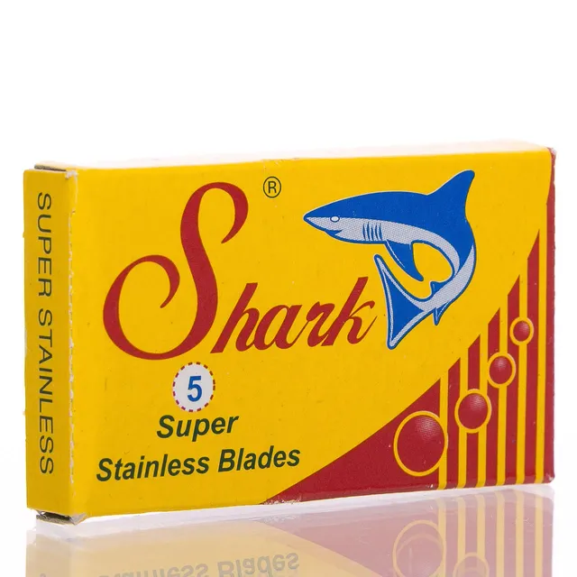 shark-super-stainless-rasierklingen-double-edge-5-st-ck image 1