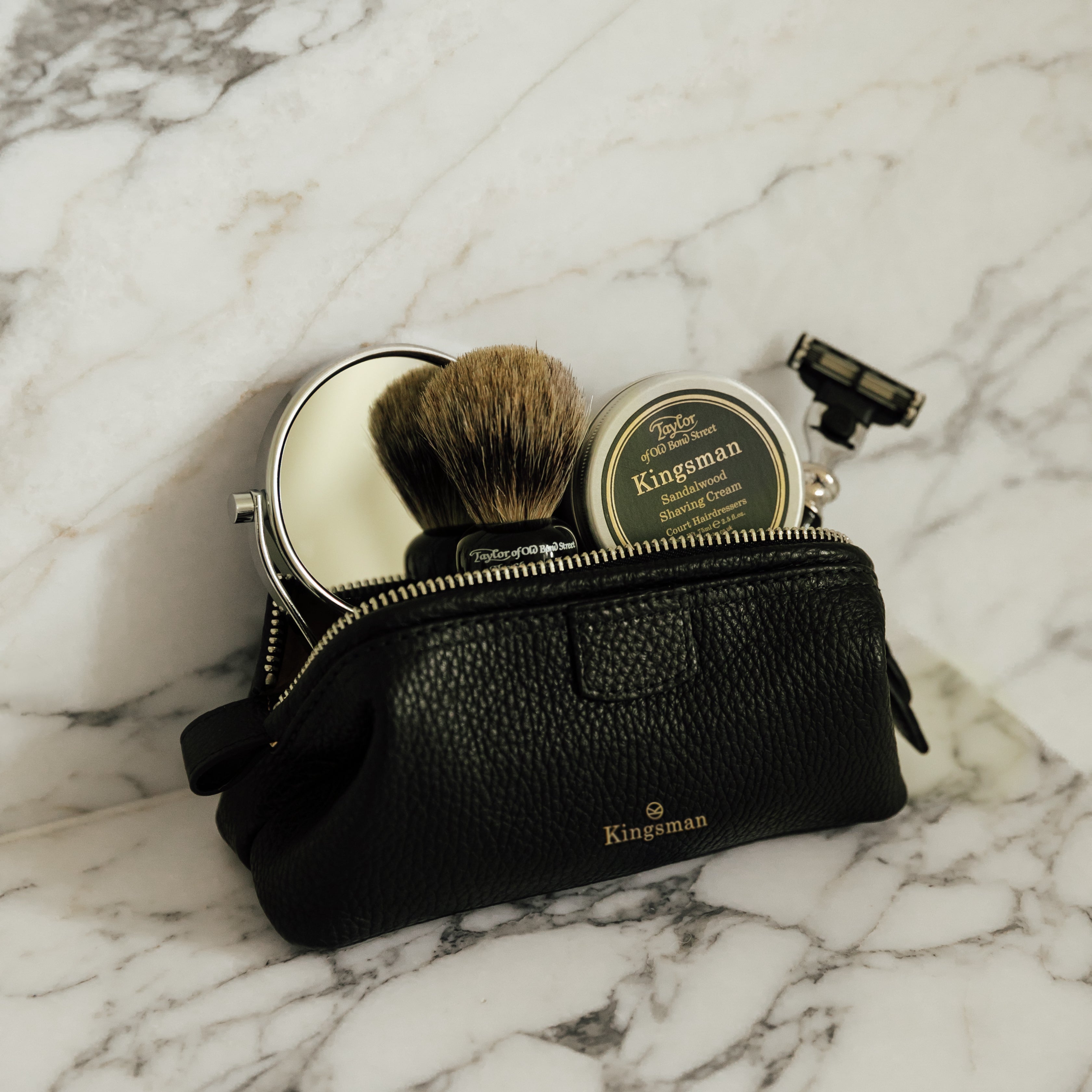 taylor-of-old-bond-street-kingsman-rasierset-sandalwood-4-teilig image 1