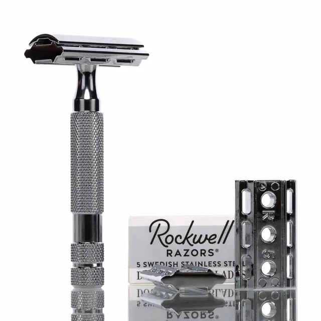 rockwell-6c-rasierhobel-white-chrome-geschlossener-kamm image 1