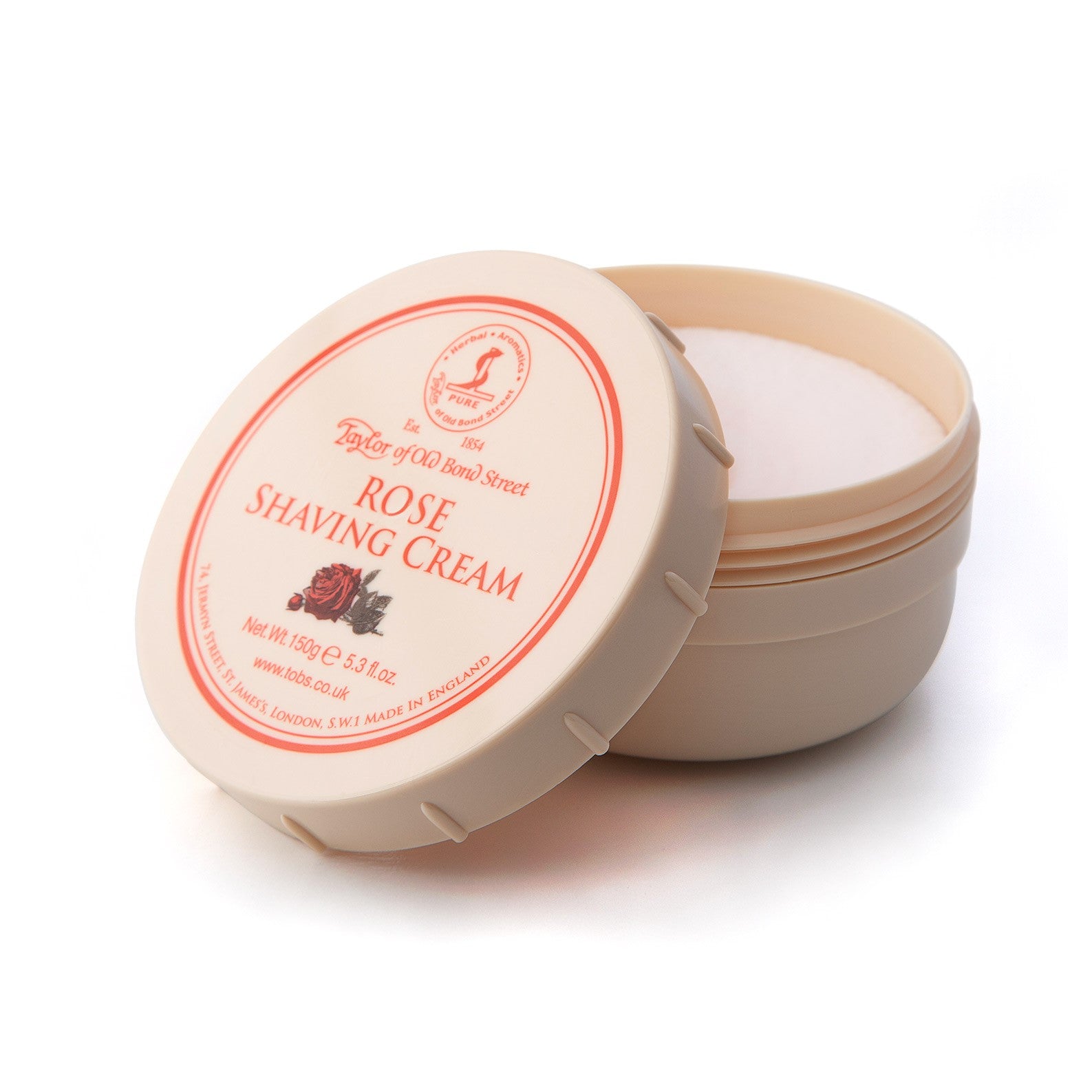 taylor-of-old-bond-street-rose-rasiercreme-im-tiegel-150g-blumig-pflegend image 2