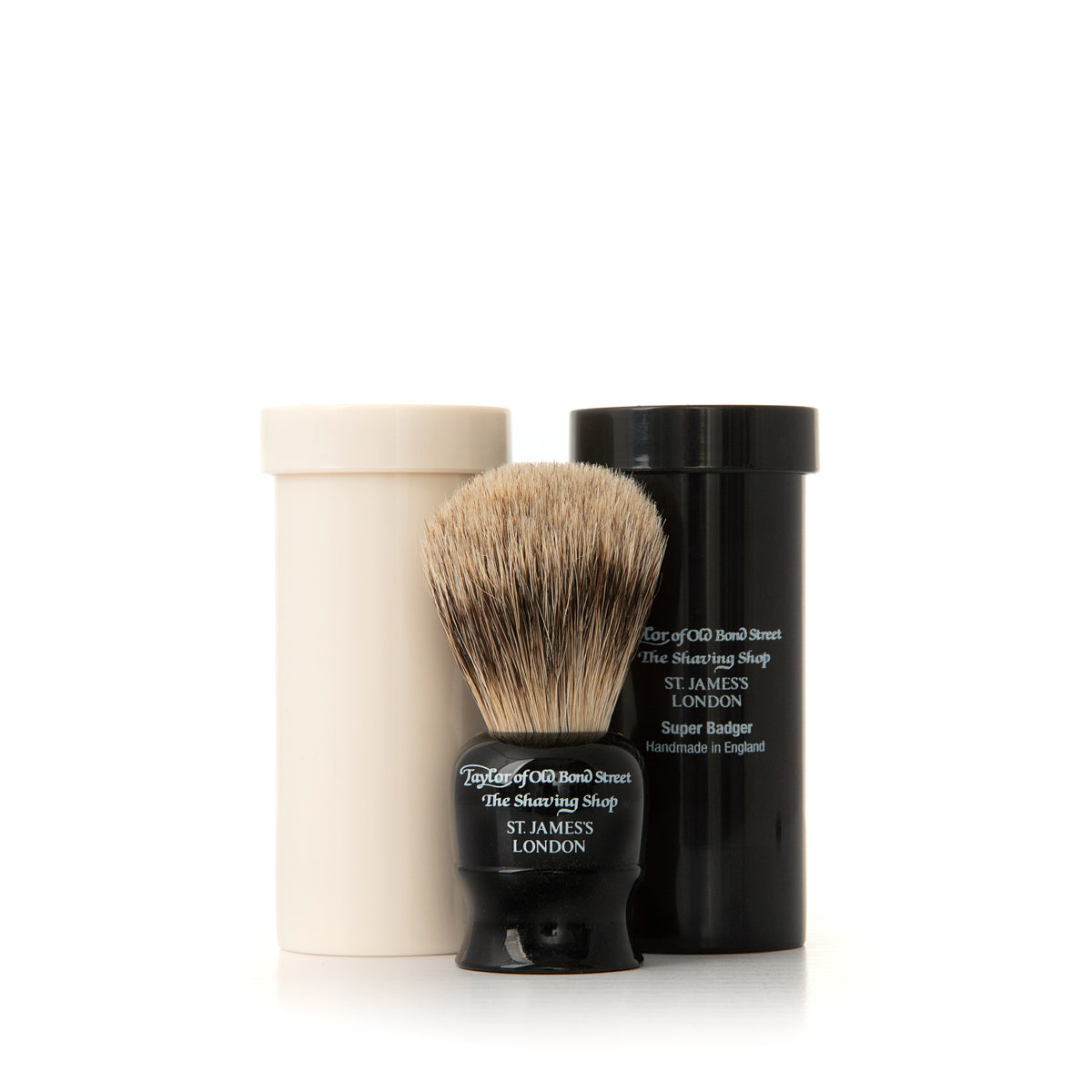 taylor-of-old-bond-street-sandalwood-reise-rasierpinsel-super-badger image 1