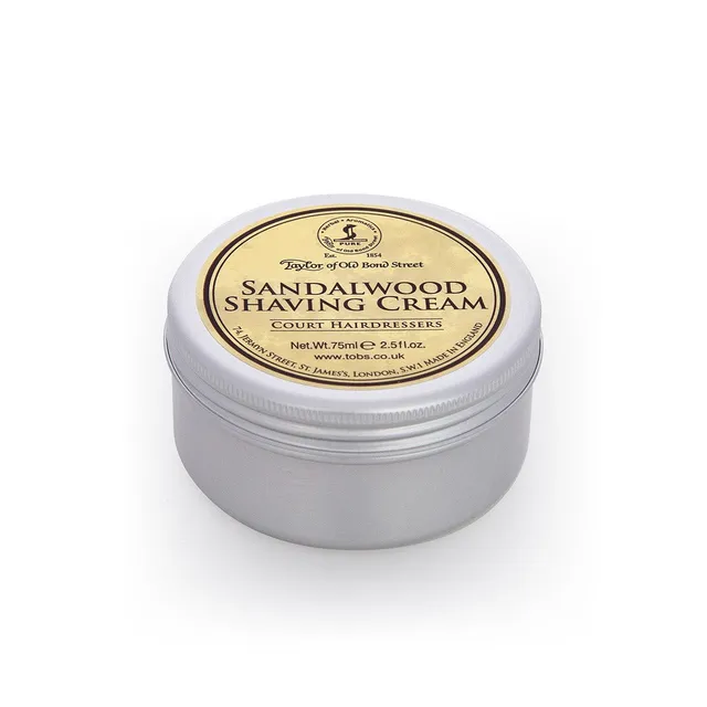taylor-sandalwood-rasiercreme-dose-75ml-holzig-reise image 1
