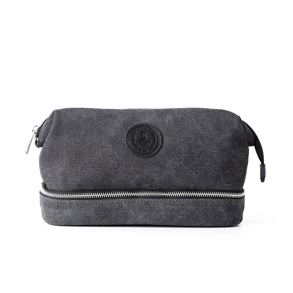 taylor-of-old-bond-street-jermyn-street-wash-bag-grau-canvas image 1