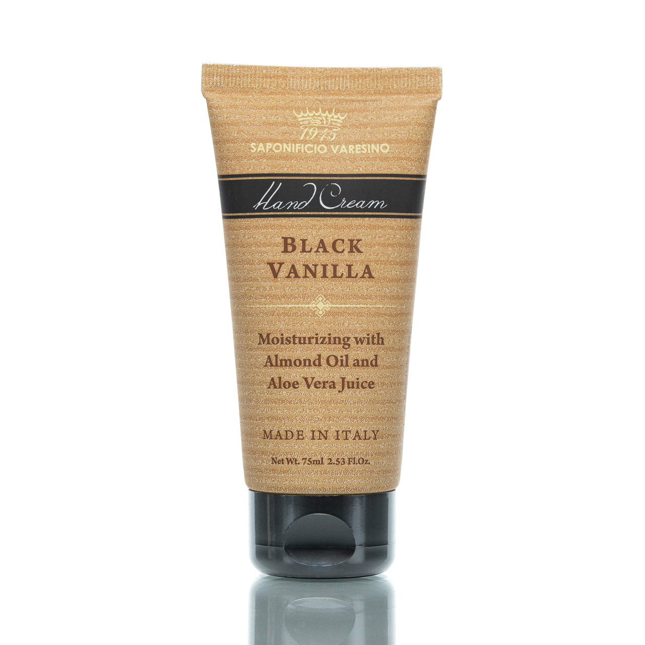 saponificio-varesino-black-vanilla-handcreme-75ml-tube image 1