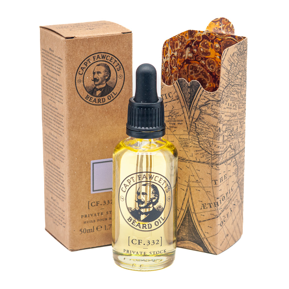 captain-fawcett-private-stock-beard-oil-50ml-zedernholz-patchouli image 2