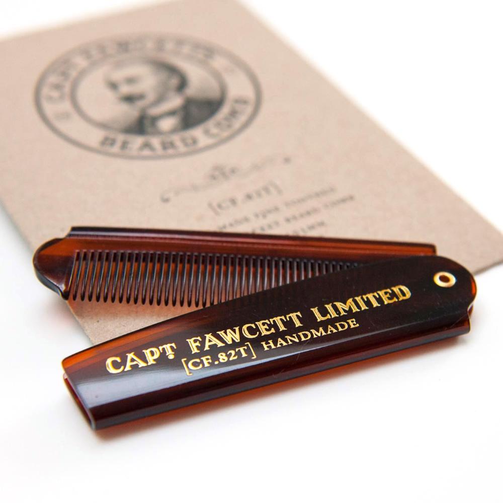 captain-fawcett-beard-care-cf-82t-bartkamm-klappbar-fein image 1