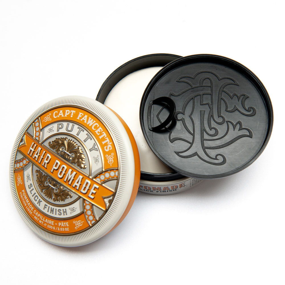 captain-fawcett-putty-pomade-100ml-starker-halt-mattes-finish image 2
