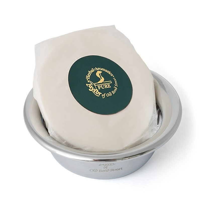 taylor-of-old-bond-street-sandalwood-rasierseife-55-g-nickelschale image 1