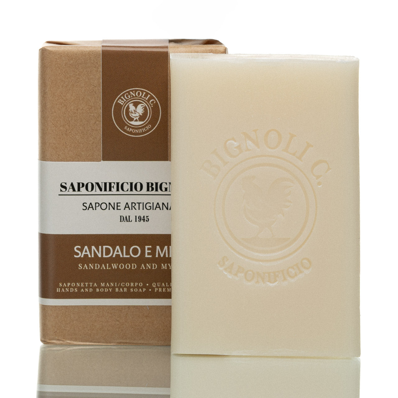 saponificio-bignoli-sandalwood-myrrh-st-ckseife-150-g image 1