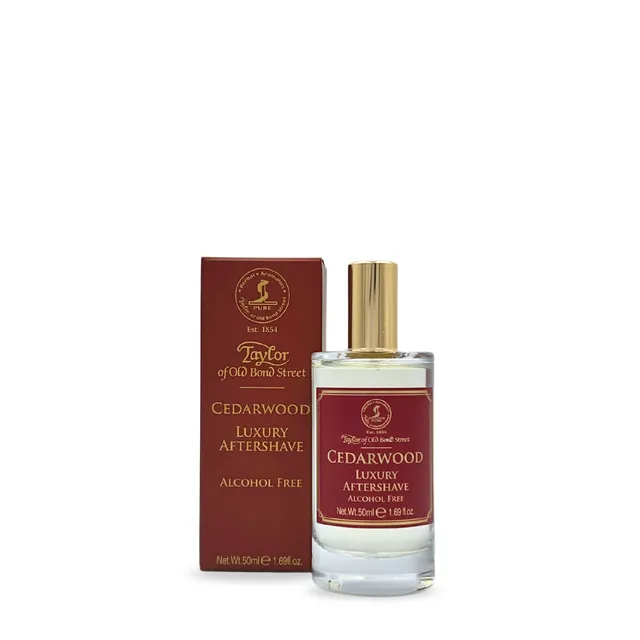 taylor-of-old-bond-street-cedarwood-aftershave-lotion-50ml-holzig-ohne-alkohol image 1