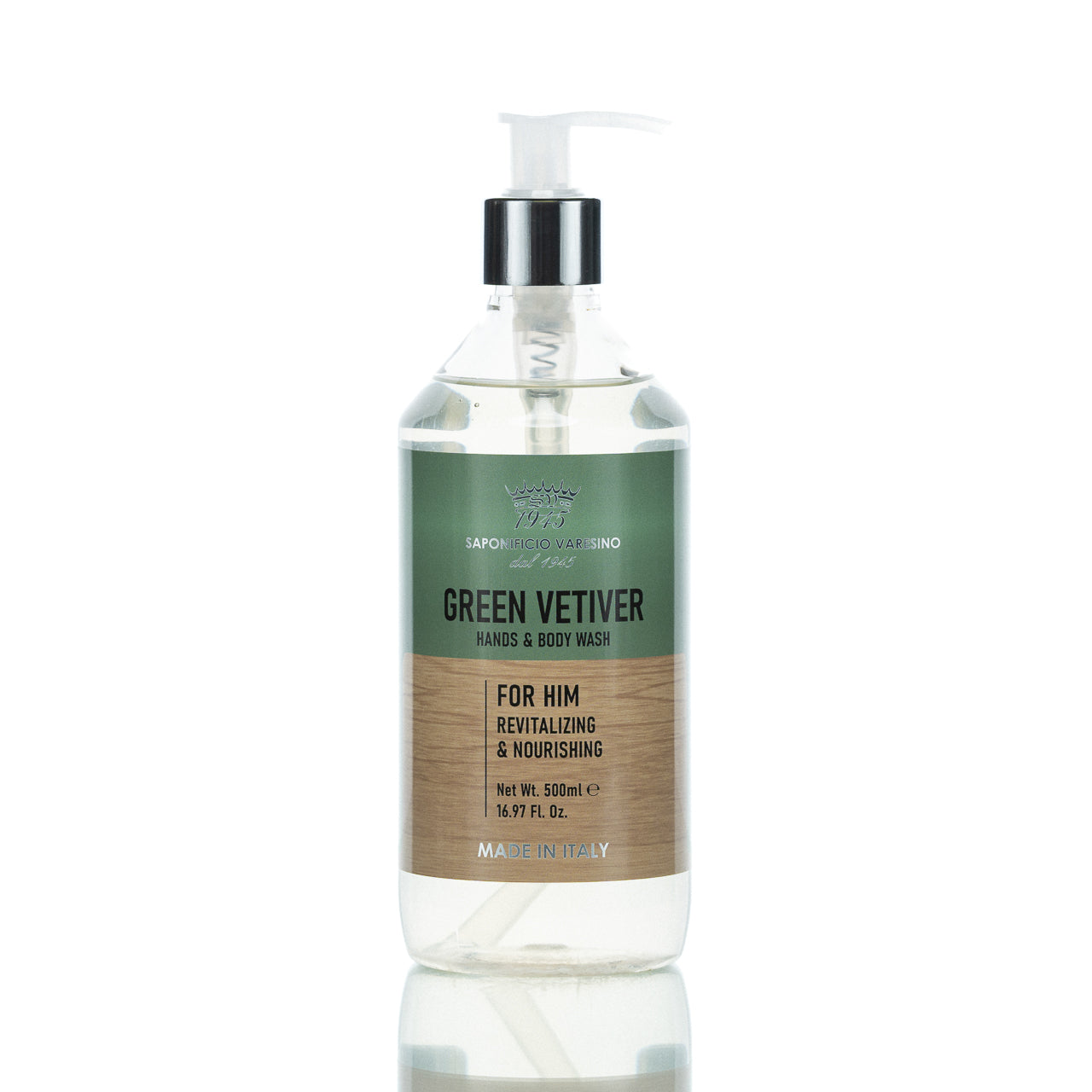 blackbeards-k-rperpflege-green-vetiver-hand-k-rperw-sche-500-ml image 1