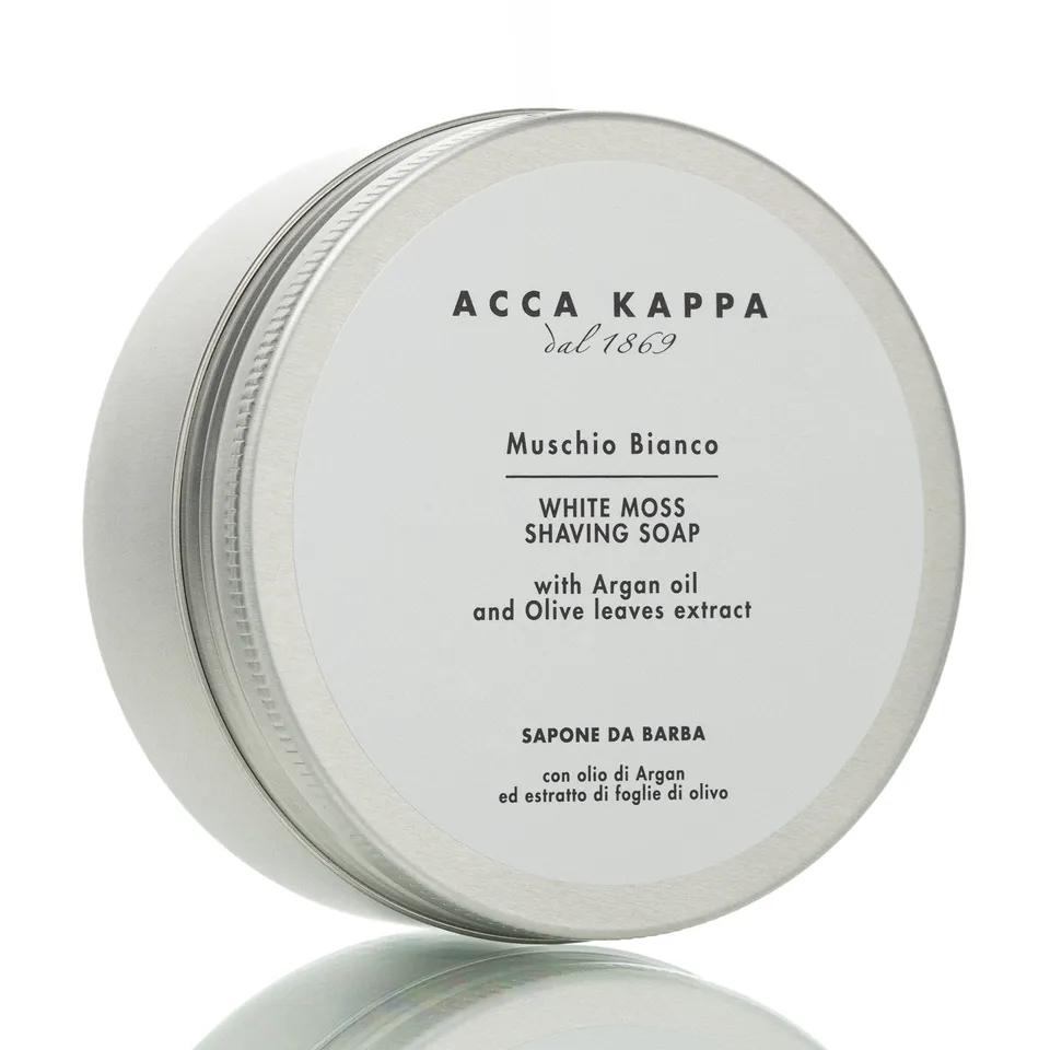 acca-kappa-white-moss-rasierseife-metalldose-argan-l image 1