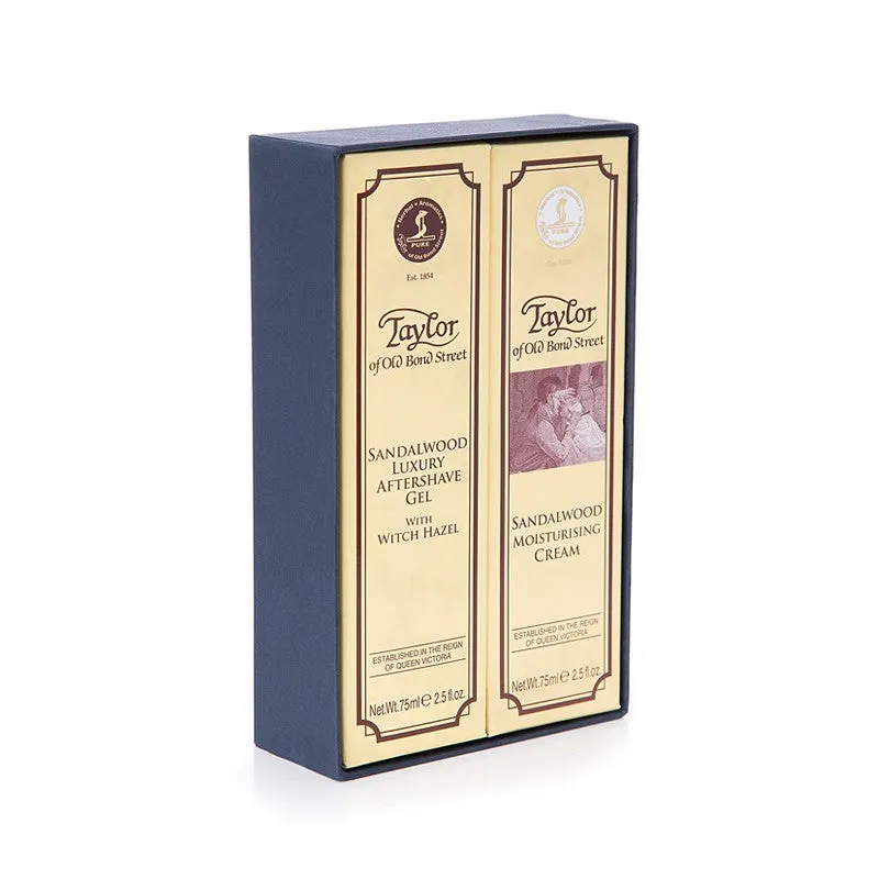 taylor-sandalwood-geschenkset-creme-aftershave-gel-je-75ml image 1