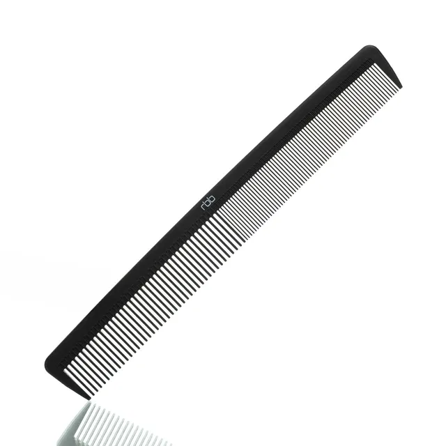 rbb-carbon-frisierkamm-fein-grob-20-cm-antistatisch image 1
