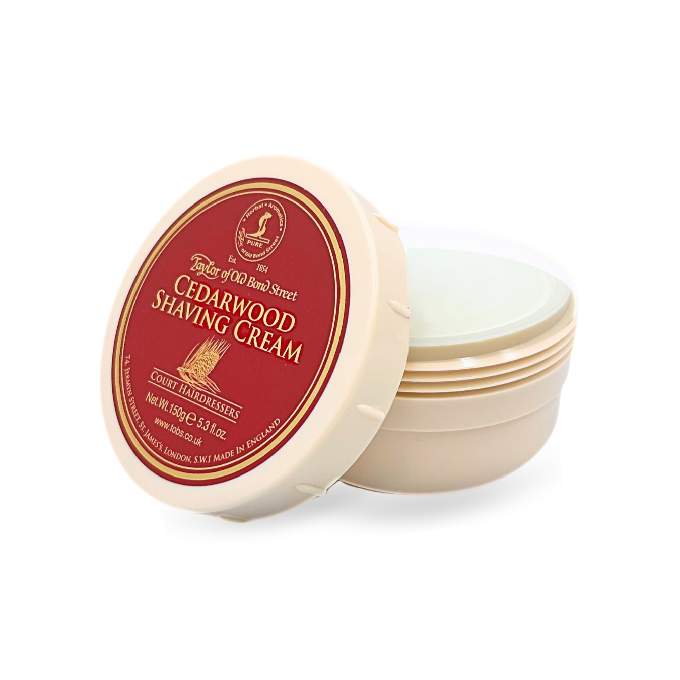 taylor-of-old-bond-street-cedarwood-rasiercreme-tiegel-150-g image 2