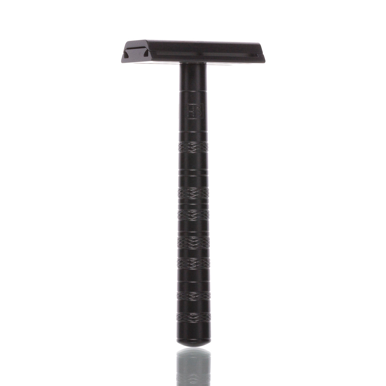 henson-al13-rasierhobel-jet-black-medium-flugzeugaluminium image 1