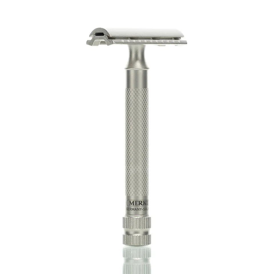 merkur-rasierhobel-34-inox-xl-edelstahl-langer-griff image 1