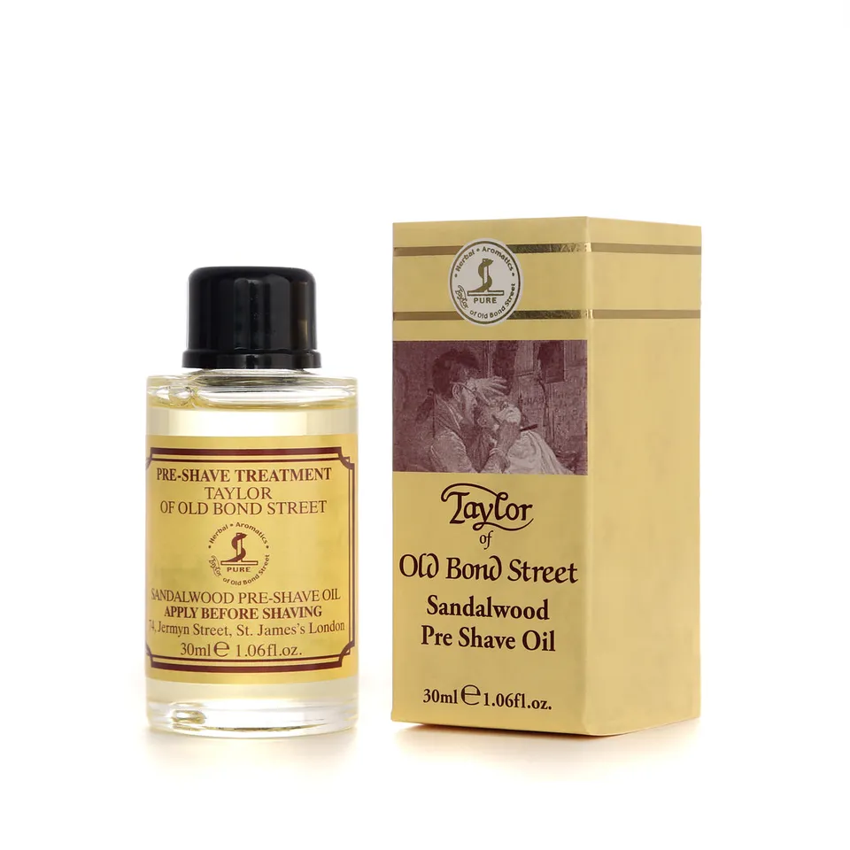 taylor-of-old-bond-street-sandalwood-pre-shave-l-30ml image 1