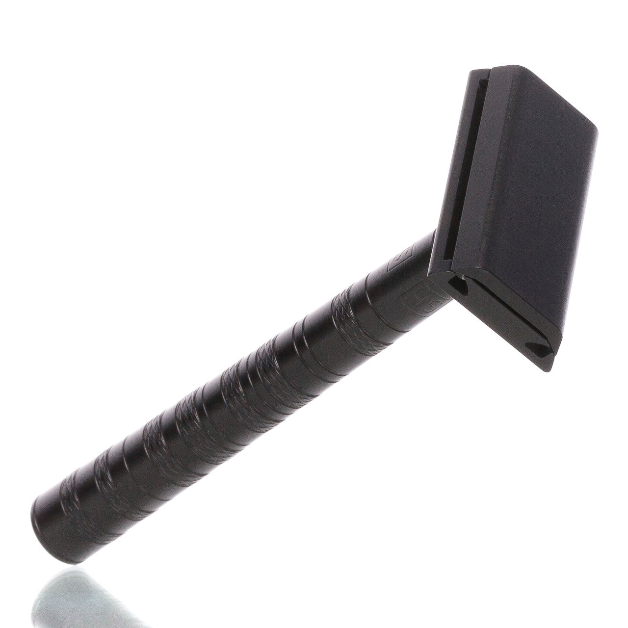 henson-al13-rasierhobel-jet-black-medium-flugzeugaluminium image 2