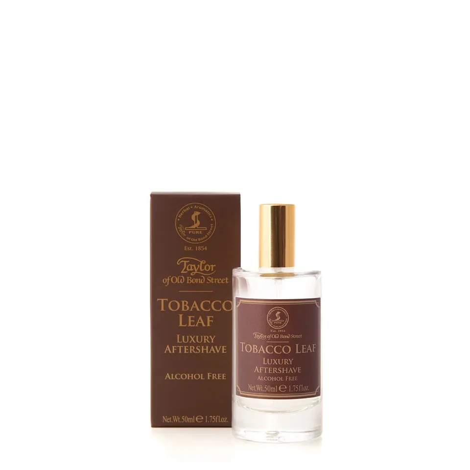 taylor-of-old-bond-street-tobacco-leaf-aftershave-lotion-50ml image 1