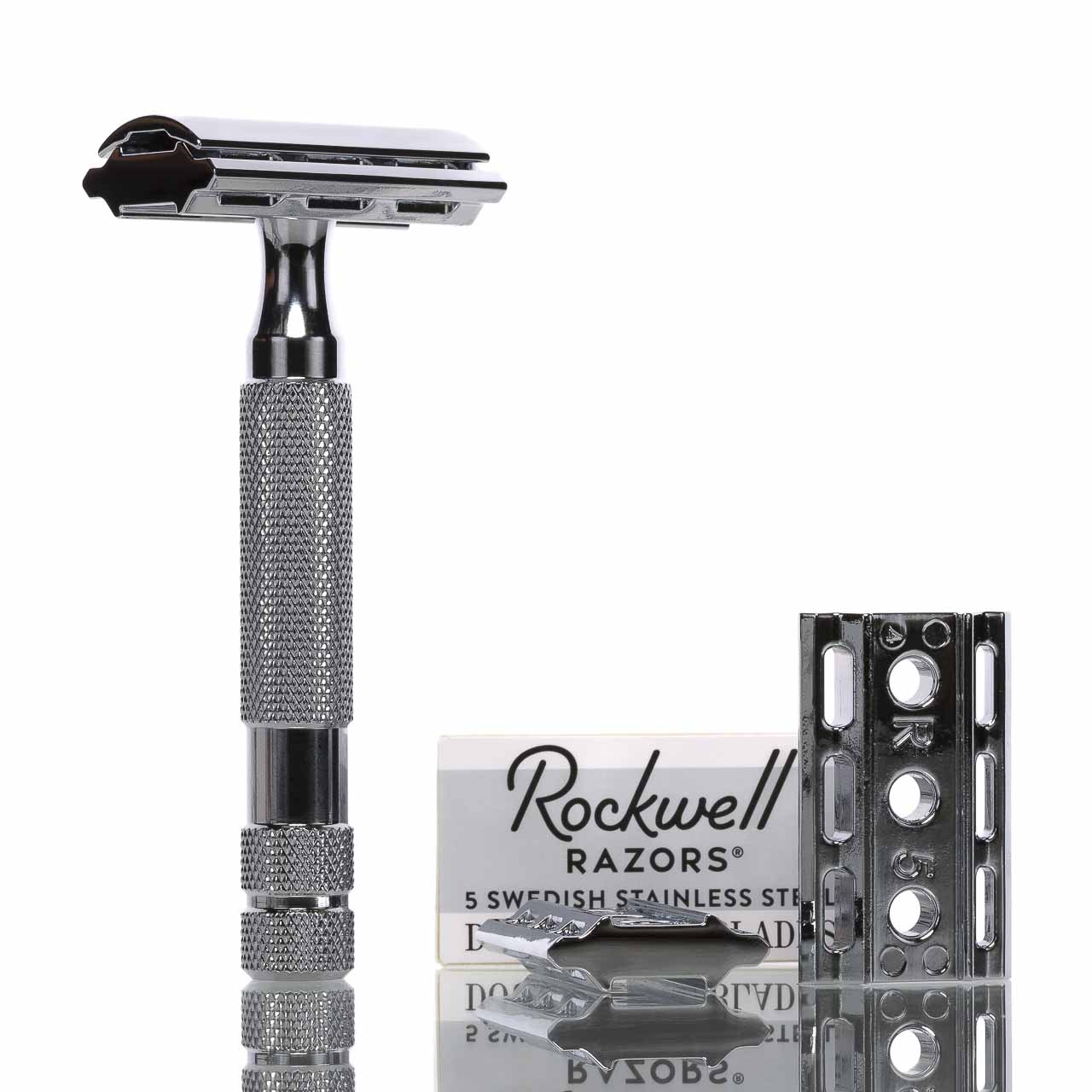 rockwell-6c-rasierhobel-white-chrome-geschlossener-kamm image 1
