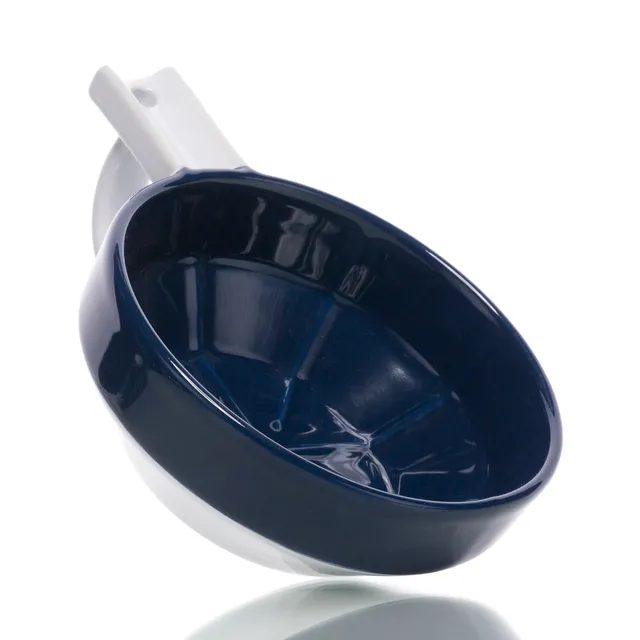 fine-rasierschale-porzellan-blau-wei-mit-henkel image 1