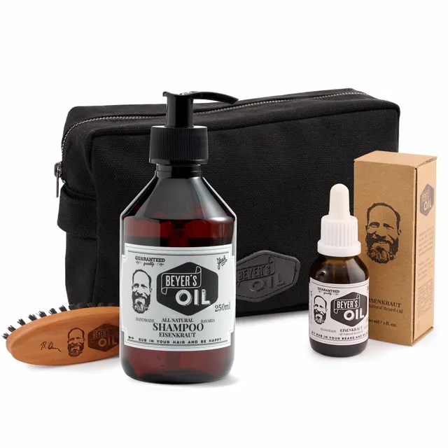 beyer-s-oil-verbena-beard-care-travel-set-bartpflege-waschtasche image 1