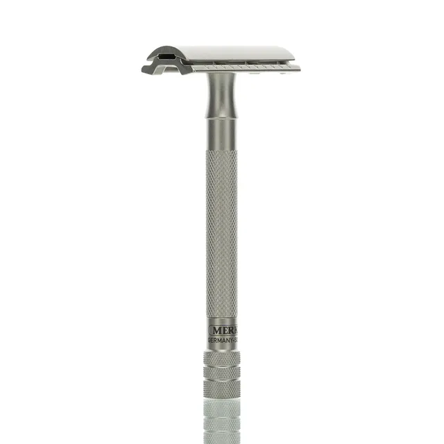 merkur-23-inox-rasierhobel-edelstahl-langer-griff image 1