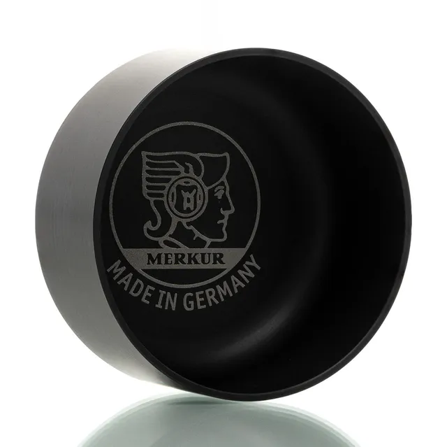 merkur-rasierschale-aluminium-schwarz-eloxiert-4000111 image 1