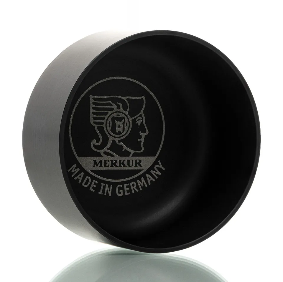 merkur-rasierschale-aluminium-schwarz-eloxiert-4000111 image 1