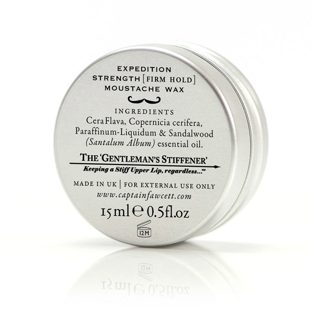 captain-fawcett-moustache-wax-expedition-sandelholz-starker-halt image 4