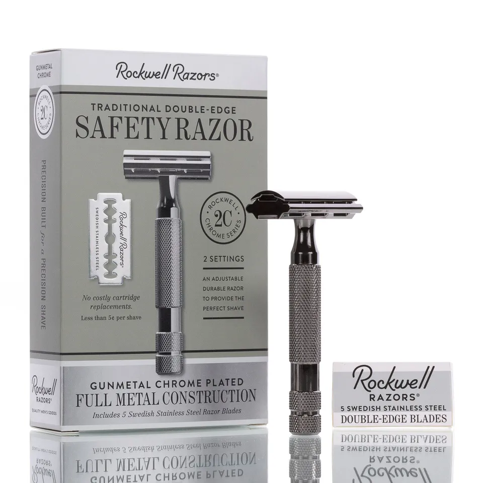 blackbeards-rasur-2c-gunmetal-rasierhobel-geschlossener-kamm-double-edge-1-st-ck image 1