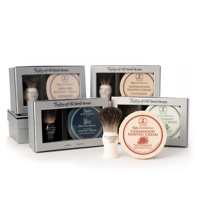 taylor-of-old-bond-street-sandalwood-rasier-set-pinsel-schale image 1