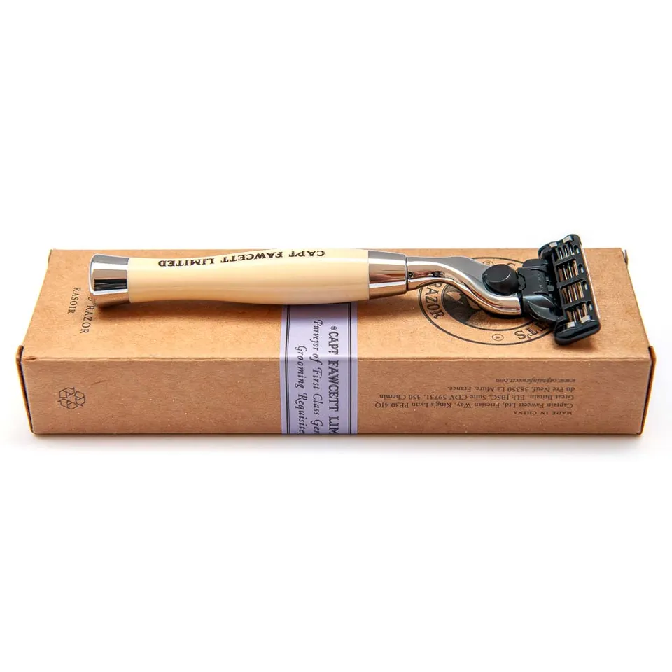captain-fawcett-shaving-care-finest-hand-crafted-safety-razor-rasierhobel image 1