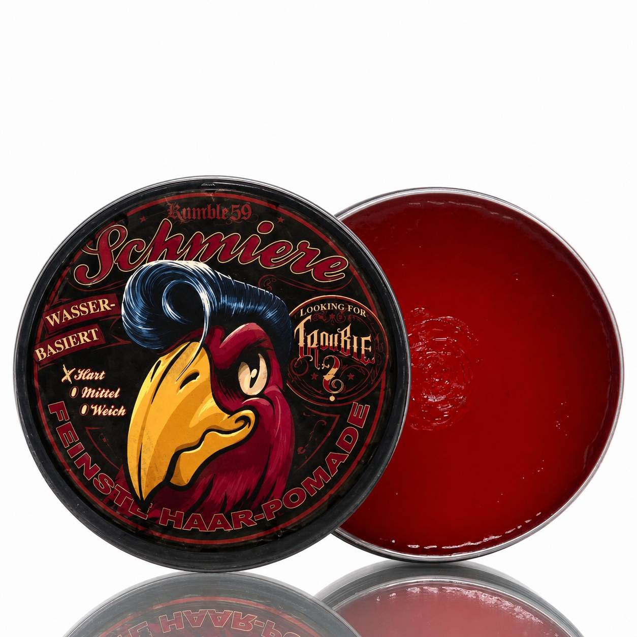 schmiere-pomade-hart-looking-for-trouble-250ml-wasserbasiert image 1