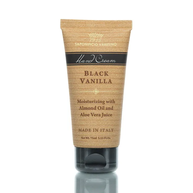 saponificio-varesino-black-vanilla-handcreme-75ml-tube image 1