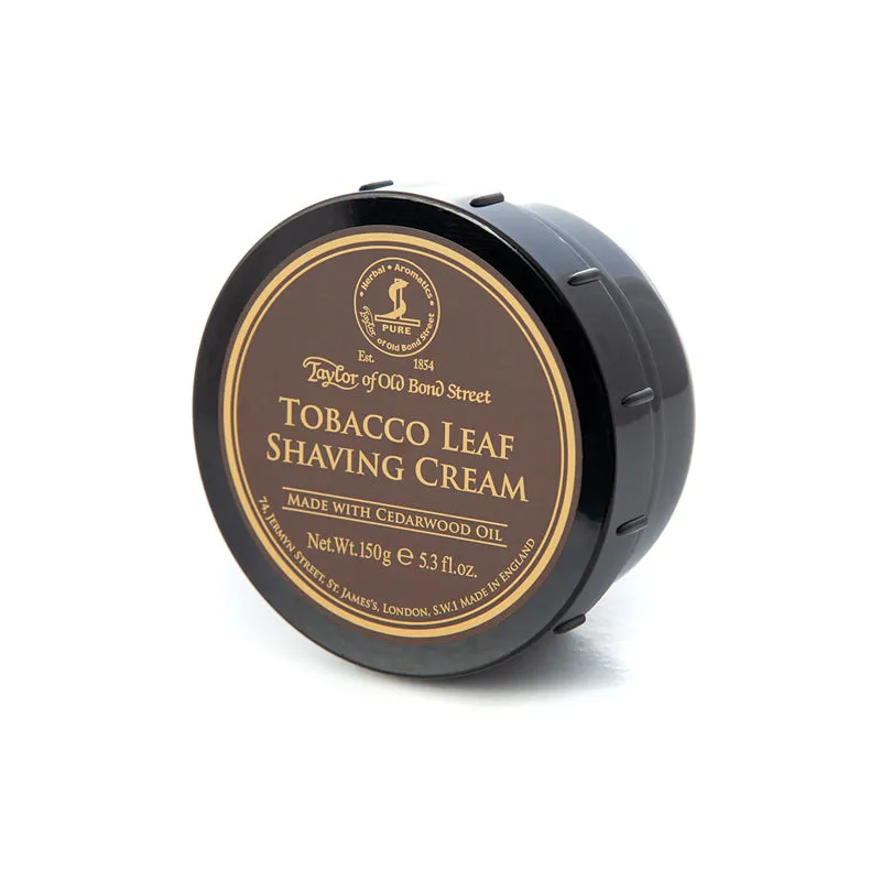 taylor-of-old-bond-street-tobacco-leaf-rasiercreme-bowl-150g image 1