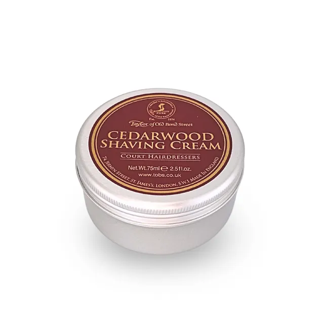 taylor-of-old-bond-street-cedarwood-rasiercreme-schale-75-ml-holziger-duft image 1