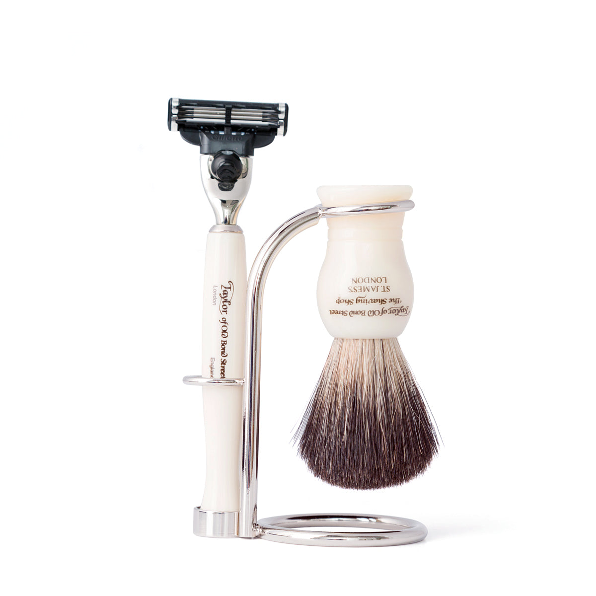 taylor-of-old-bond-street-platinum-no-74-mach3-rasierset-imitation-ivory image 1