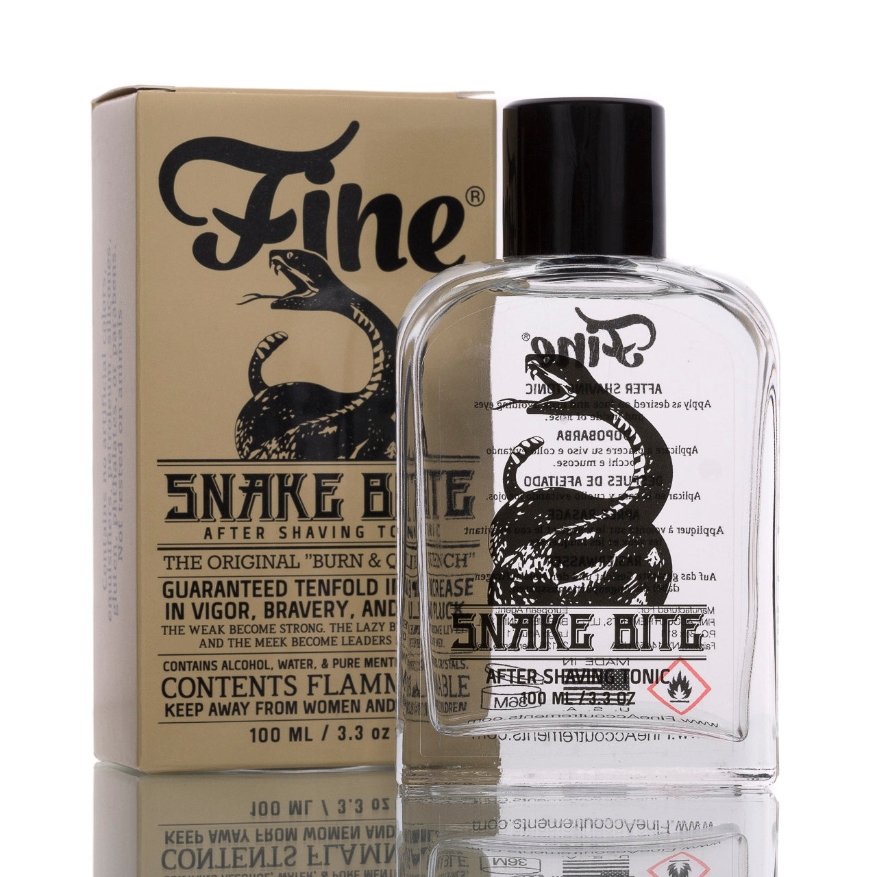 fine-snake-bite-after-shave-100ml-stark-menthol image 1