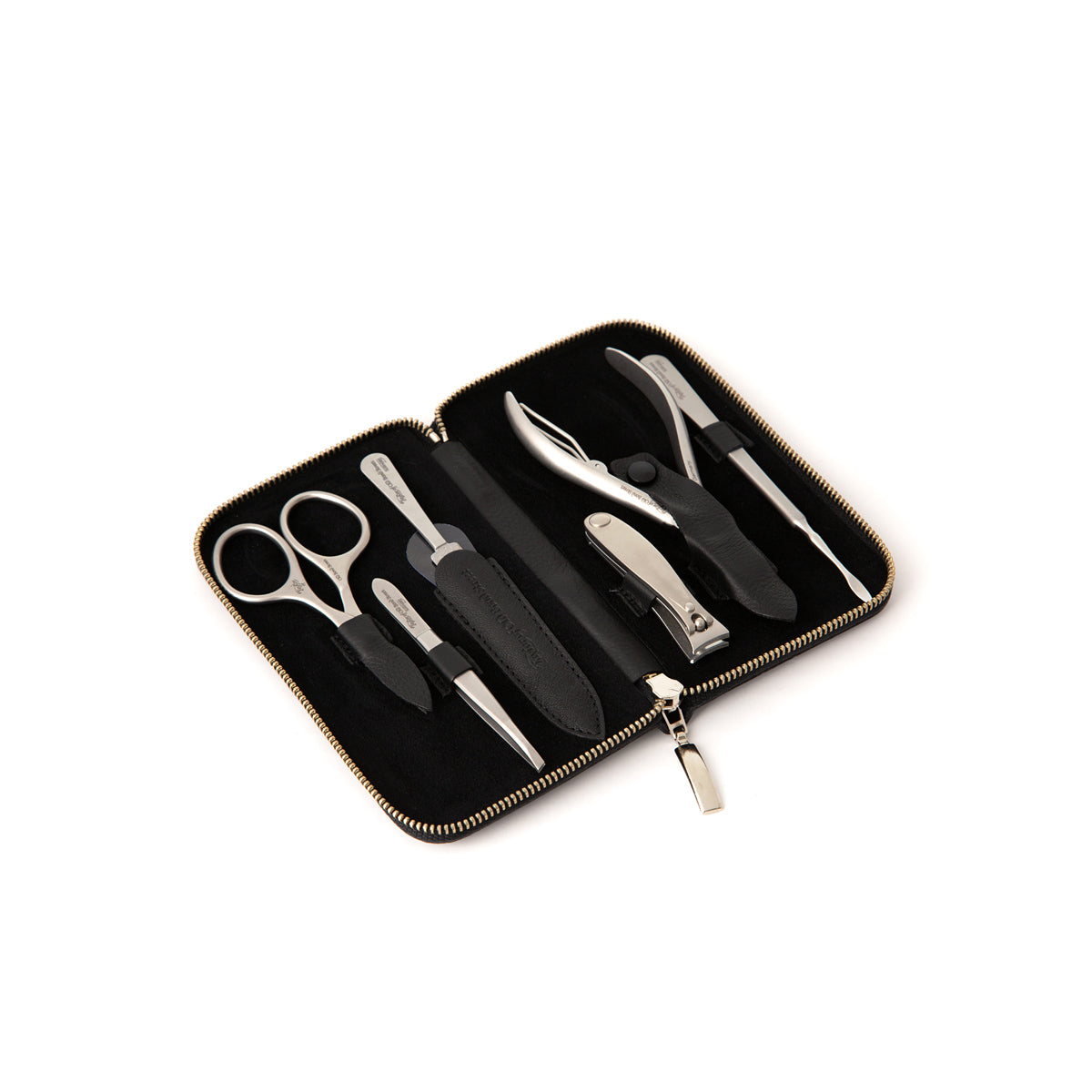 taylor-jermyn-street-manik-re-set-schwarz-6-teilig-edelstahl image 1