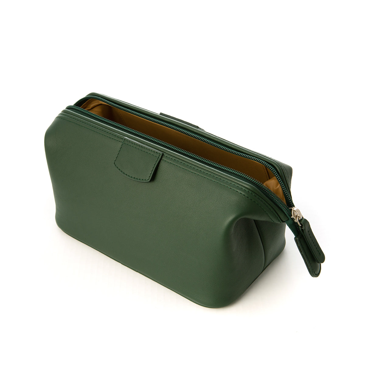 taylor-of-old-bond-street-royal-forest-green-leder-kulturbeutel-mittel image 2