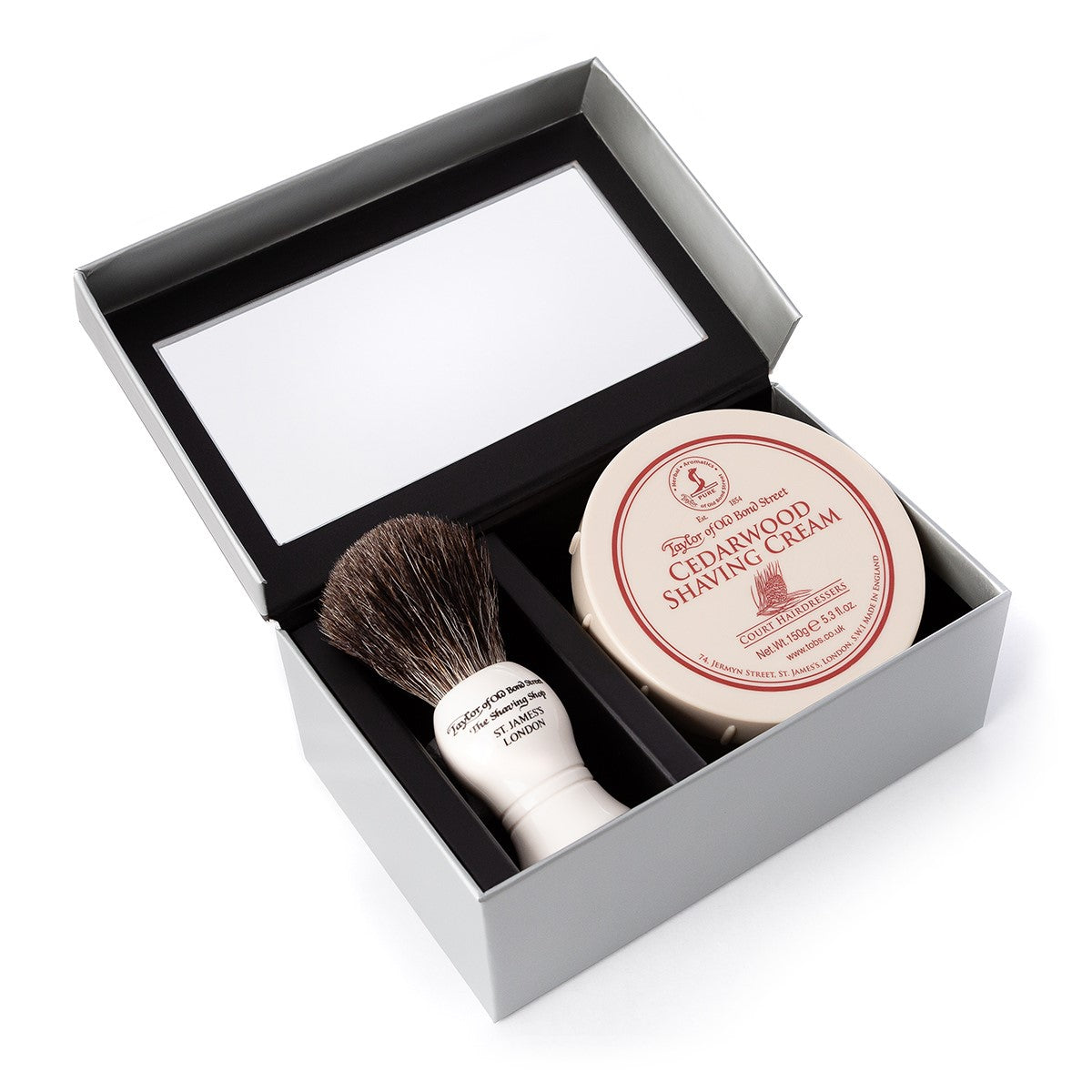 taylor-of-old-bond-street-cedarwood-rasierset-creme-150g-pinsel image 2
