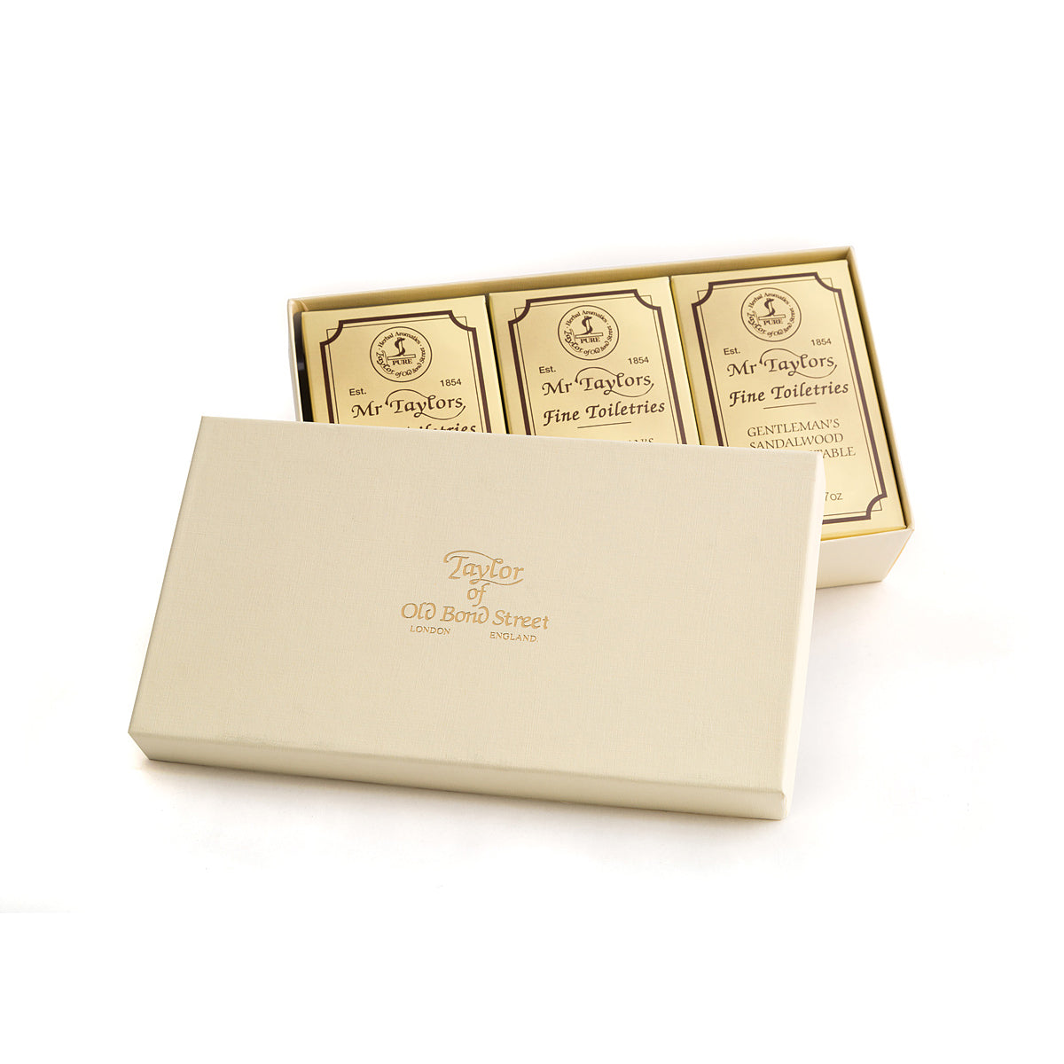 taylor-of-old-bond-street-sandalwood-badeseife-geschenkbox-3x200g image 1