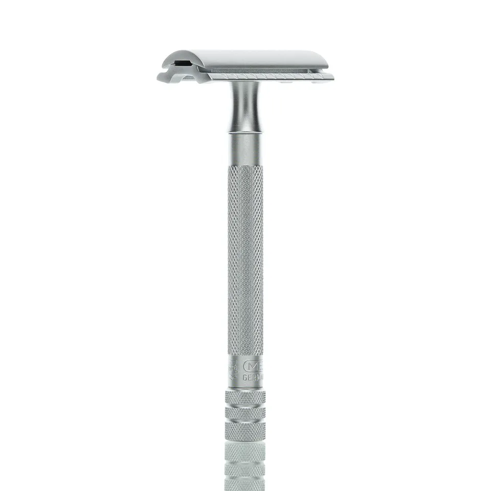 merkur-22c-rasierhobel-geschlossener-kamm-mattchrom image 1
